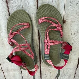 Chaco ZX1 Sandals Ecotread Sport Open Toe Outdoor Hiking Outdoor Pink